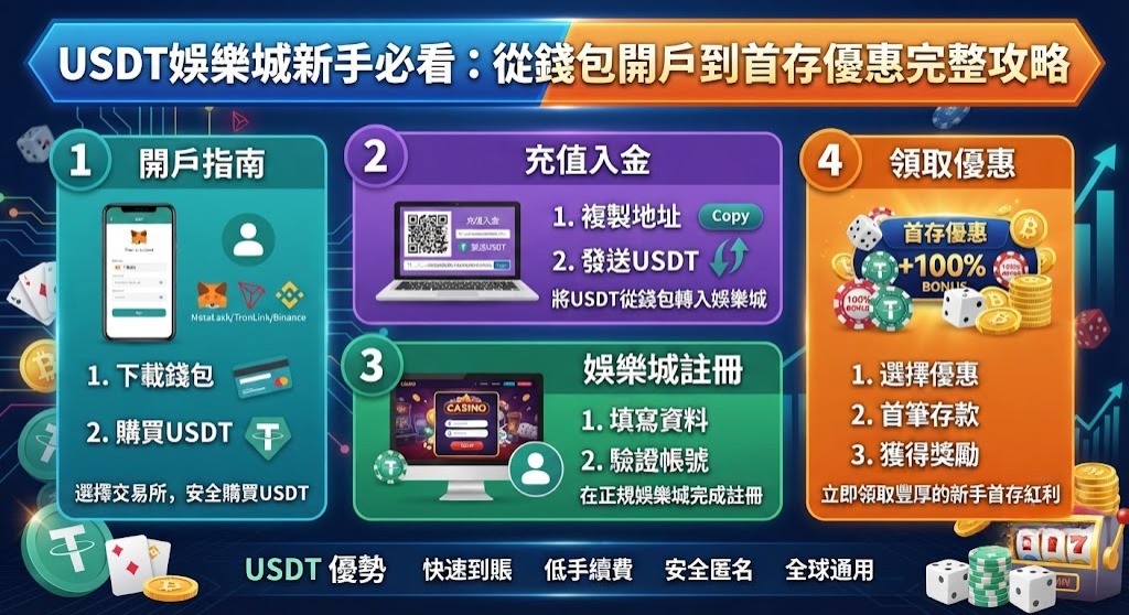 加密貨幣入金其實很簡單!立即查看 USDT 娛樂城完整開戶攻略 加密貨幣入金其實很簡單!立即查看 USDT 娛樂城完整開戶攻略